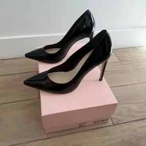 NWT Sophia Webster Patent Black Heels SIZE 38.5 €395 MSRP